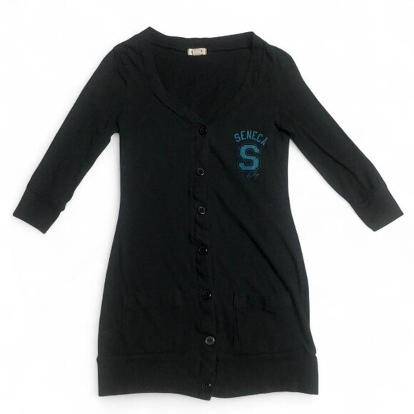 Y2K Black Tight Cardigan - Picture 3 of 6